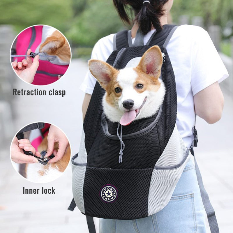 Portable Travel Backpack Outdoor Pet  Carrier Bag
