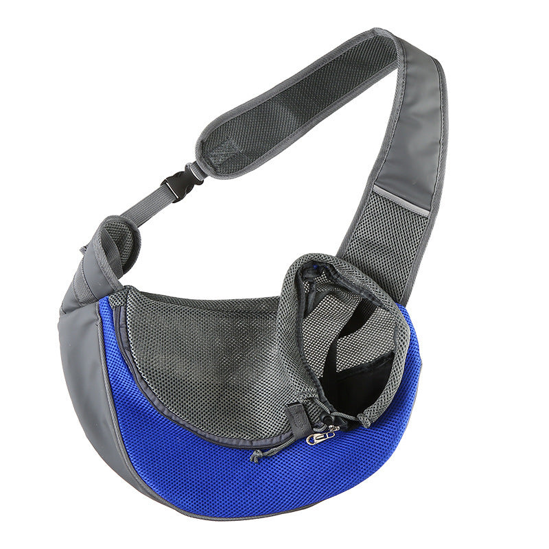 Portable Mesh Oxford Pet Carrier Shoulder Sling Travel Bag