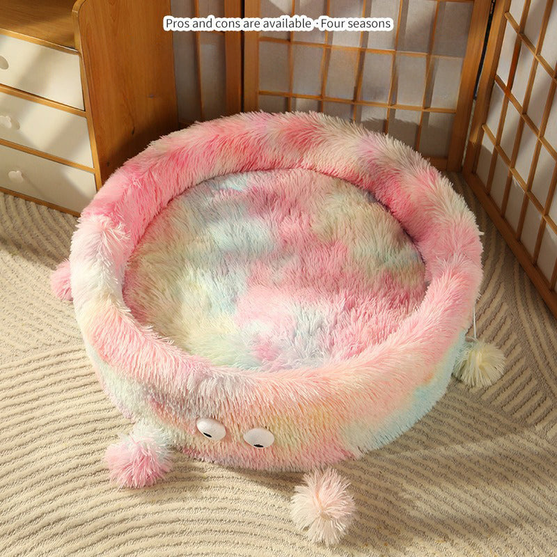 Winter Warm Cute Eye Small Monster