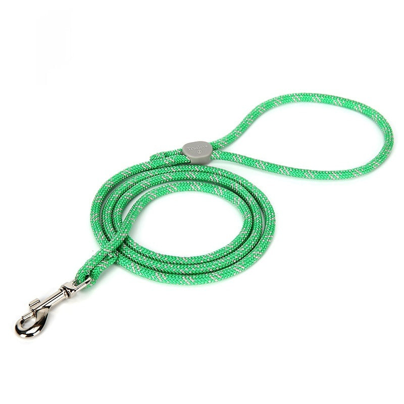 Colorful Adjustable Sliding Pet Leash For Daily Walking Use
