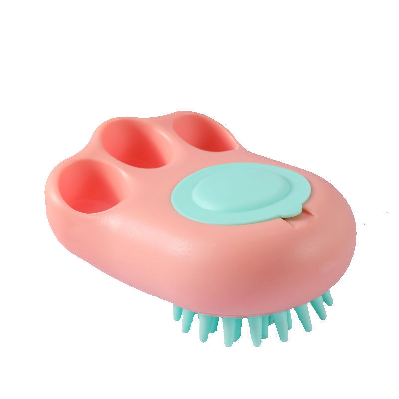 Claw Bath Massage Grooming Cleaning Pet Brush