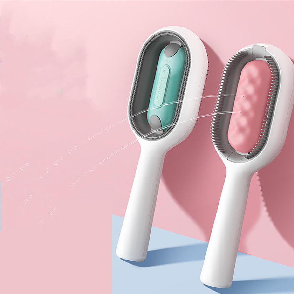 Pet Dematting Grooming Brush For Hair Removal And Cleaning Tool