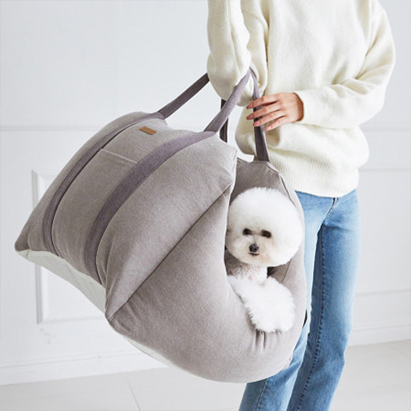 Waterproof Pet Car Seat Carrier Basket For Safe Travel Use