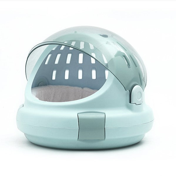 Portable Space Capsule Pet Carrier With Panoramic View Cushion