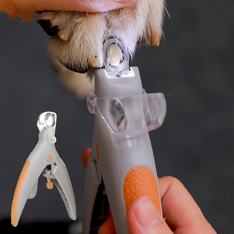 LED Pet Nail Clipper Scissors For Cats And Pets