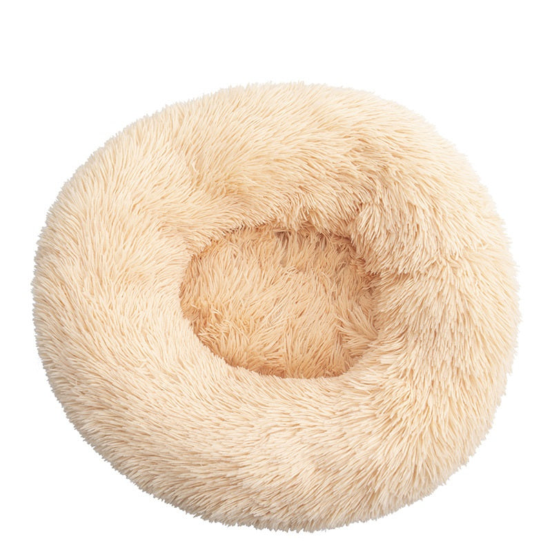 Round Cotton Warm Pet Winter Sleeping Bed