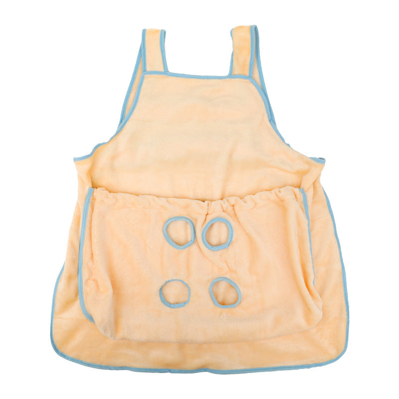 Plush Pet Carrier Chest Bag For Outdoor Travel And Comfort