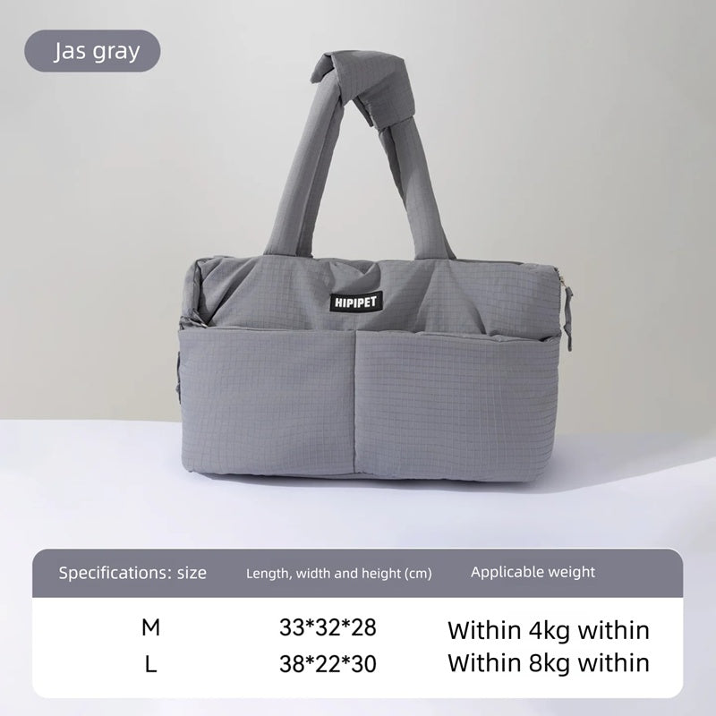 Portable Pet Car Seat With Adjustable Safety Leash For Travel