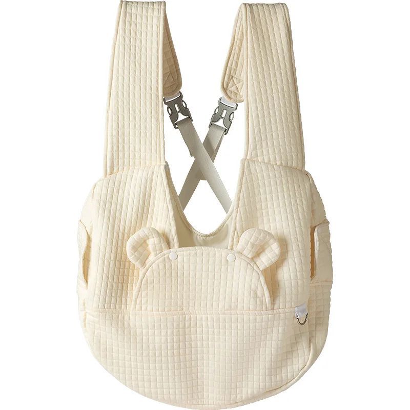 Breathable Cross Design Pet Carrier Backpack For Outdoor Travel