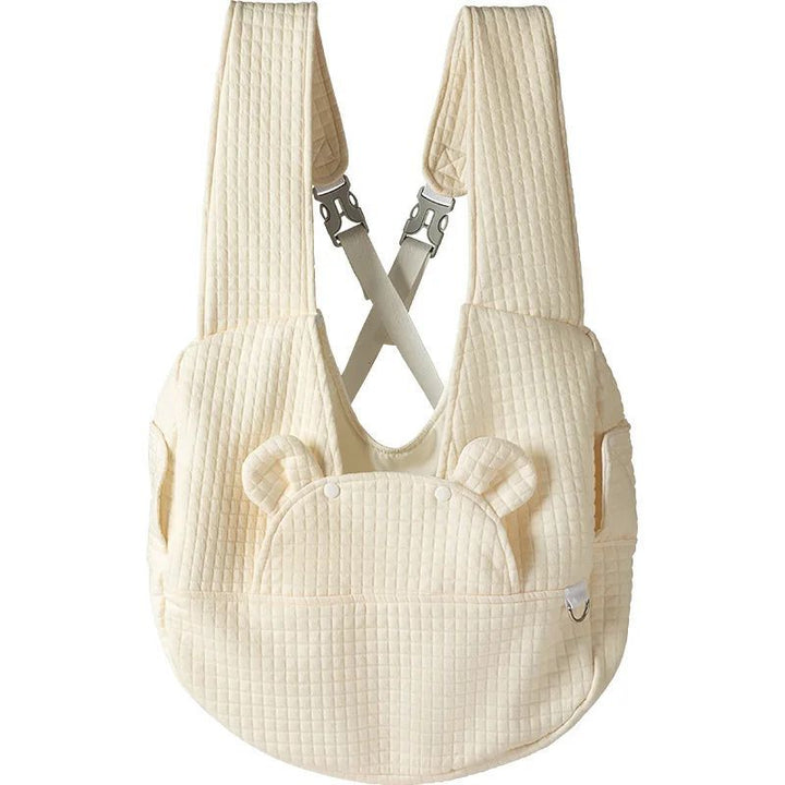 Breathable Cross Design Pet Carrier Backpack For Outdoor Travel