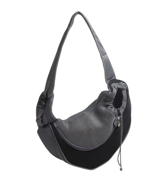 Portable Mesh Oxford Pet Carrier Shoulder Sling Travel Bag