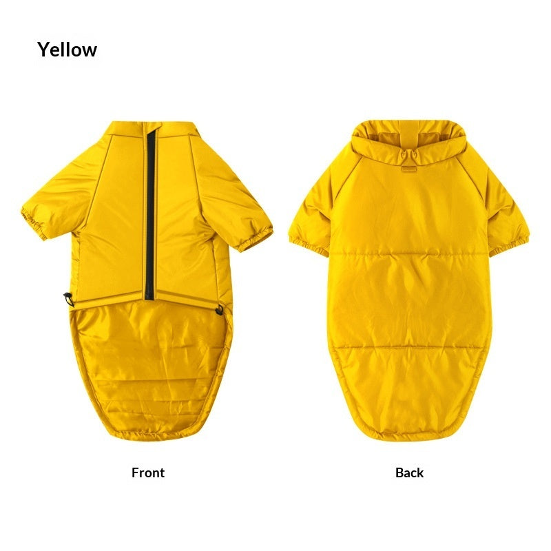 Cotton Two Leg Pet Jacket Comfortable Warm Wear