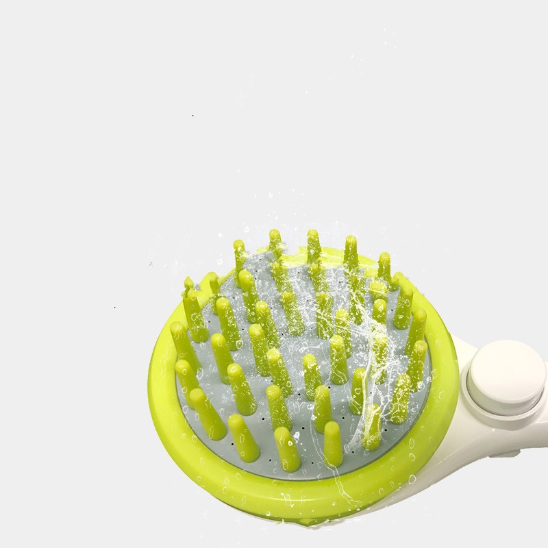Pet Bath Massage Comb With Shower Head Cleaning Tool