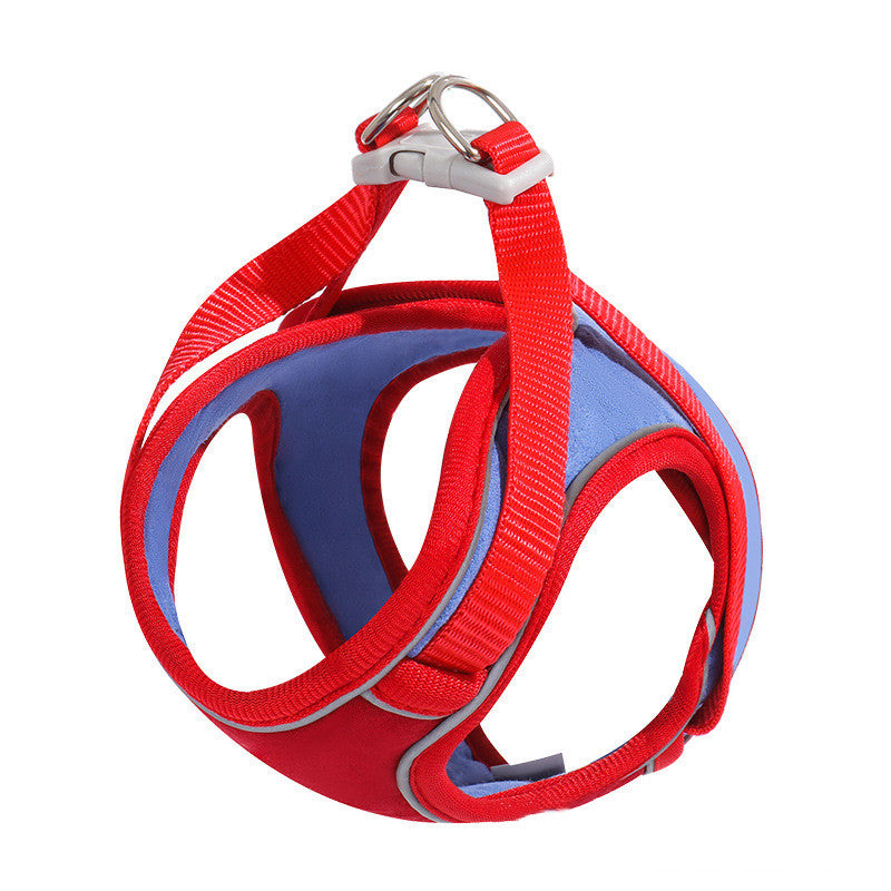 Anti Escape Reflective Pet Harness And Leash Set For Walking