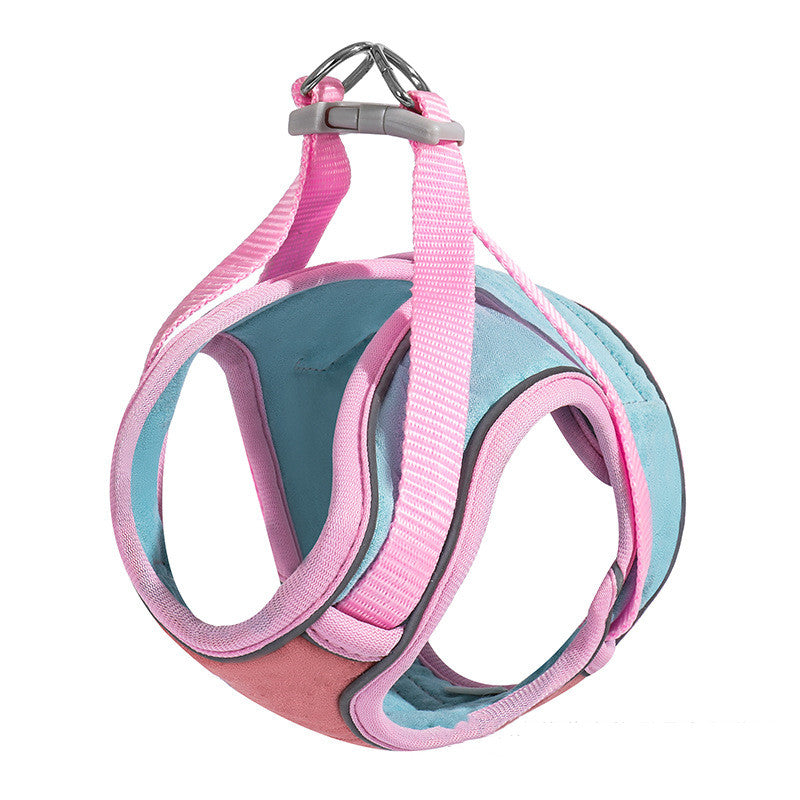 Anti Escape Reflective Pet Harness And Leash Set For Walking