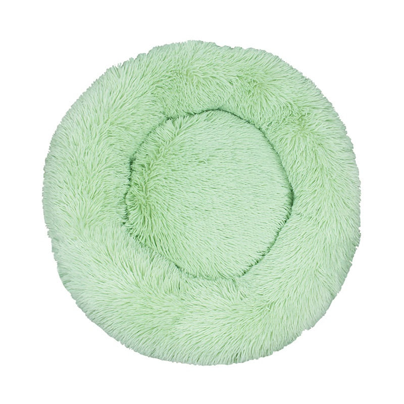 Round Cotton Warm Pet Winter Sleeping Bed