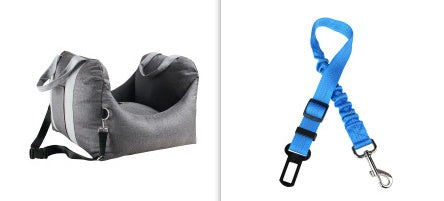Waterproof Pet Car Seat Carrier Basket For Safe Travel Use