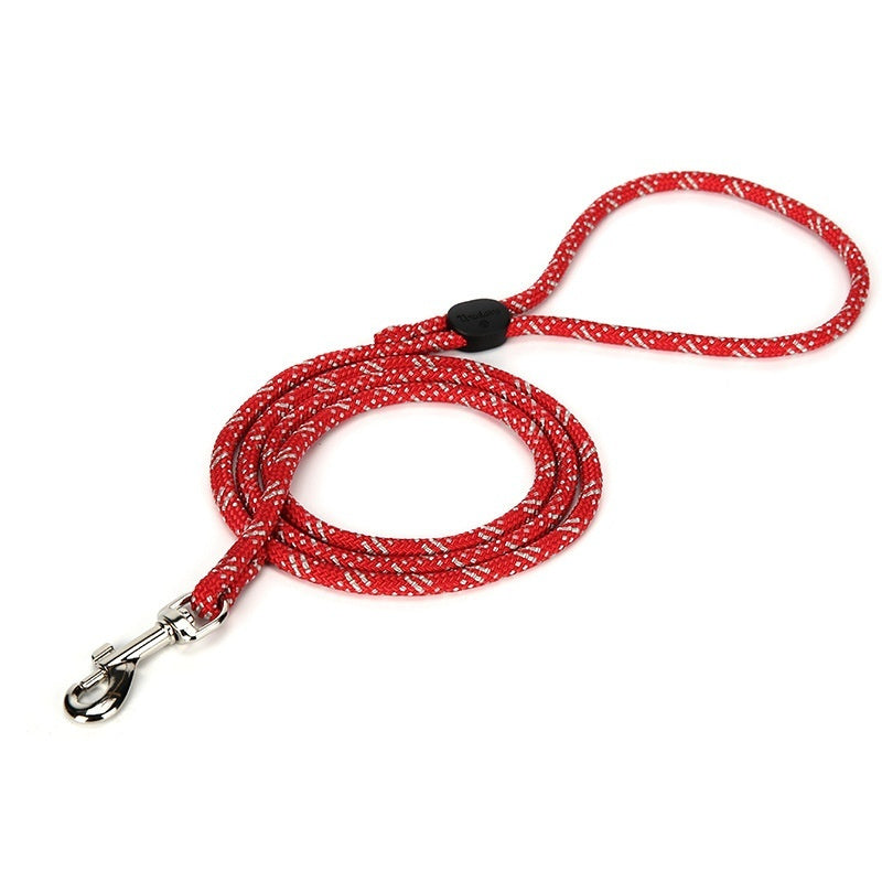 Colorful Adjustable Sliding Pet Leash For Daily Walking Use