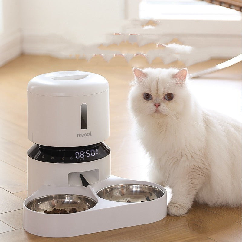 Capsule Automatic Feeder Feeding Double Bowl