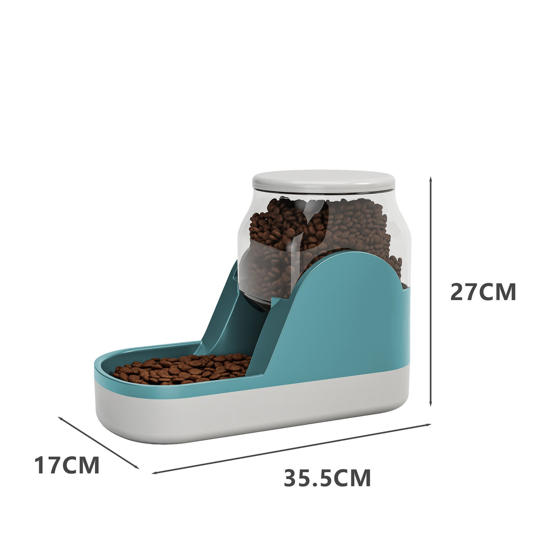 Water Fountain Automatic Pet Feeder Auto Food Dispenser