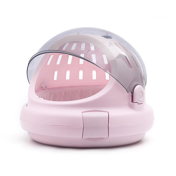 Portable Space Capsule Pet Carrier With Panoramic View Cushion