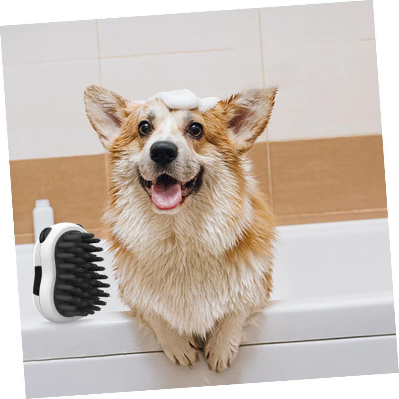 Bath Grooming Hair Removal Cleaning Pet Brush Glove