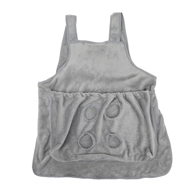 Plush Pet Carrier Chest Bag For Outdoor Travel And Comfort