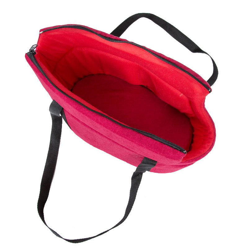 Portable Mesh Breathable Pet Carrier Foldable Travel Handbag Transport Bag