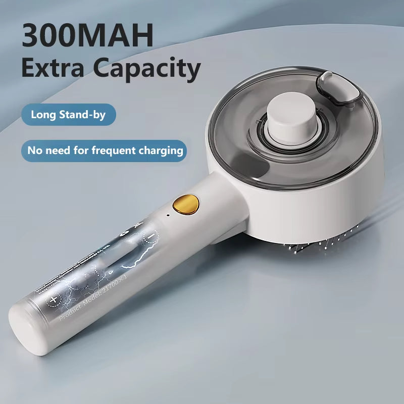 3 In 1 Electric Pet Steam Grooming Brush Massage Spray Tool