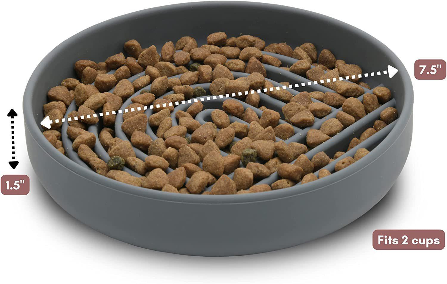 Simple Fashion Pet Slow Feeding Bowl For Healthy Eating Use