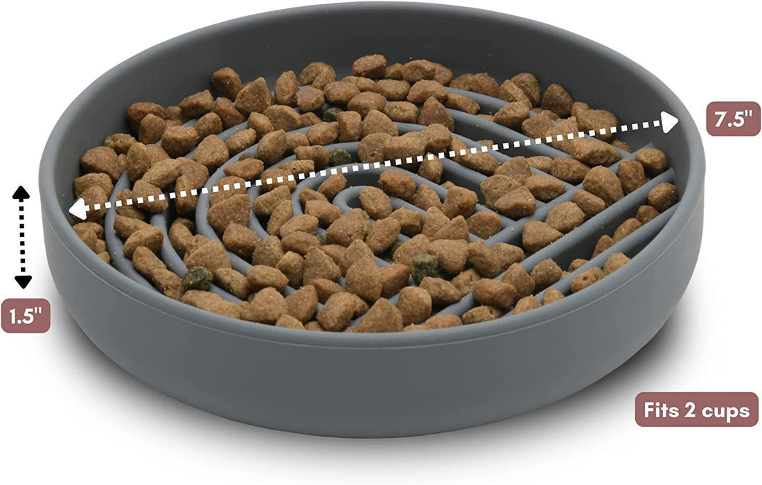 Simple Fashion Pet Slow Feeding Bowl For Healthy Eating Use
