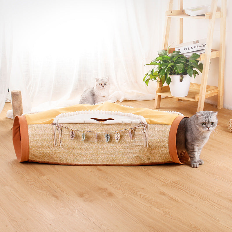 Net Style Rolling Tunnel Interactive Pet Supplies Toy